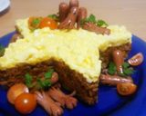 クリスマスに☆オムライスケーキ♪♪♪作り方6写真