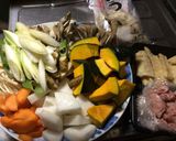 野菜いっぱい ほうとう作り方1写真