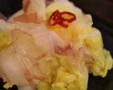 冬のご飯の供♪漬物器で作る少量の白菜漬け作り方6写真