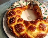 ☆ブリオッシュでクリスマス・リース☆作り方14写真