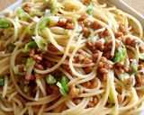 手抜き納豆パスタ作り方4写真