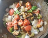 鰻と夏野菜のバルサミコ炒め☆作り方4写真