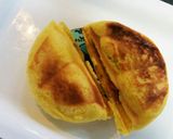 おやき風肉まん『カレー』ホットサンド作り方3写真