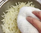 【ヤーコンのきんぴら】作り方4写真
