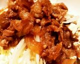 豚こま肉でガッツリトンテキ丼作り方5写真