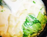 白菜とじゃがいものミルクスープ作り方5写真