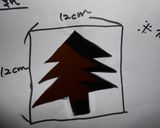 クリスマスツリーケーキ☆作り方6写真