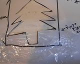 クリスマスツリーケーキ☆作り方7写真