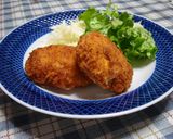 豆腐でかさ増し★クリーミーな海老カツ♬作り方8写真