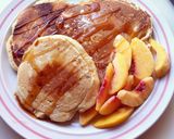 ネクタリンピーチのパンケーキ作り方4写真