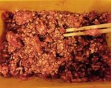ひき肉納豆で簡単時短1人ランチビビンバ丼作り方4写真