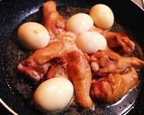 手羽元と卵のこってり甘辛煮作り方6写真