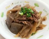 簡単❤牛肉＆ごぼう＆こんにゃくのどて煮♪作り方10写真