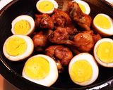 手羽元と卵のこってり甘辛煮作り方10写真