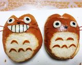 トトロのサンドウィッチ✲ピクニック弁当！作り方5写真