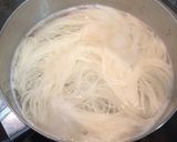 豚肉とネギのそうめん焼き☆作り方1写真