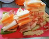 ＊白菜と豚肉のミルフィーユみぞれ鍋＊作り方4写真