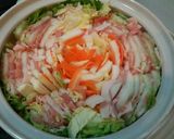 ＊白菜と豚肉のミルフィーユみぞれ鍋＊作り方5写真