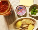 簡単ウマ〜熱々♪たっぷりツナトマグラタン作り方1写真