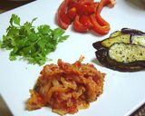 豚挽肉で☆野菜たっぷりレタスの肉味噌巻き作り方3写真