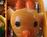 バターロールでトナカイ クリスマス作り方4写真