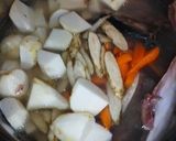 ハマチ（ブリ）アラで粕汁♪作り方6写真