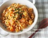 簡単！お弁当にも★炊飯器deエビピラフ作り方10写真