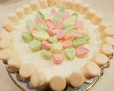 ヨーグルトムース　マシュマロトッピング作り方7写真