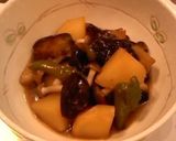 田舎あじ♪なすとじゃが芋のあまから炒め煮作り方11写真