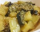 田舎あじ♪なすとじゃが芋のあまから炒め煮作り方13写真