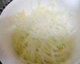 青パパイヤのカルボナーラ作り方1写真