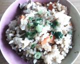 味噌汁炊き込みご飯作り方4写真