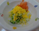 離乳食７か月～クリスマスプレート作り方4写真