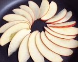 フライパンでりんごのココナッツパンケーキ作り方2写真