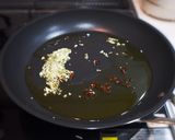 和風*ぺペロンチーノ風パスタ〜生姜風味作り方6写真