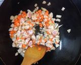 中華鍋で簡単!男のチキンライス♪作り方3写真