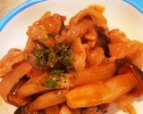 大人も子供も大好きな豚こまケチャップ炒め作り方7写真