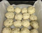 HBで♡黒ゴマチーズのお豆腐ちぎりパン☆作り方4写真