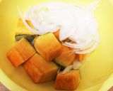 ほっこり♡カボチャのお味噌汁♡作り方1写真