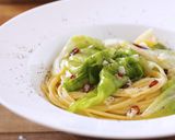和風*ぺペロンチーノ風パスタ〜生姜風味作り方27写真