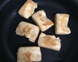 納豆の油揚げ包み焼き作り方6写真