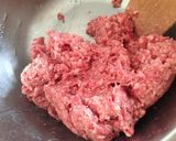 卵なし！肉汁あふれるハンバーグ。作り方4写真