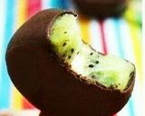 フルーツチョコアイス❁キウイ作り方6写真