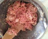 卵なし！肉汁あふれるハンバーグ。作り方5写真