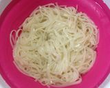 しば漬け&じゃこの焼き稲庭うどん♪作り方3写真