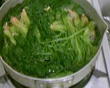 ゴルフボールdeほうれん草作り方1写真