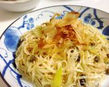 しば漬け&じゃこの焼き稲庭うどん♪作り方6写真