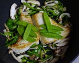 メカジキと野菜のチーズ酒蒸し作り方4写真