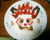 簡単◎ヨーグルトアートで節分の鬼さん作り方6写真