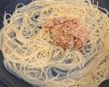 納豆のワンパンパスタ作り方4写真